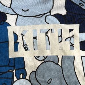 KITH blue hoodie - Large